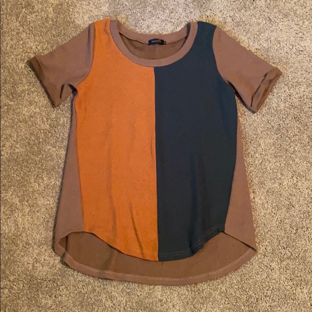 Amaryllis Small two-tone tshirt/tunic NEW